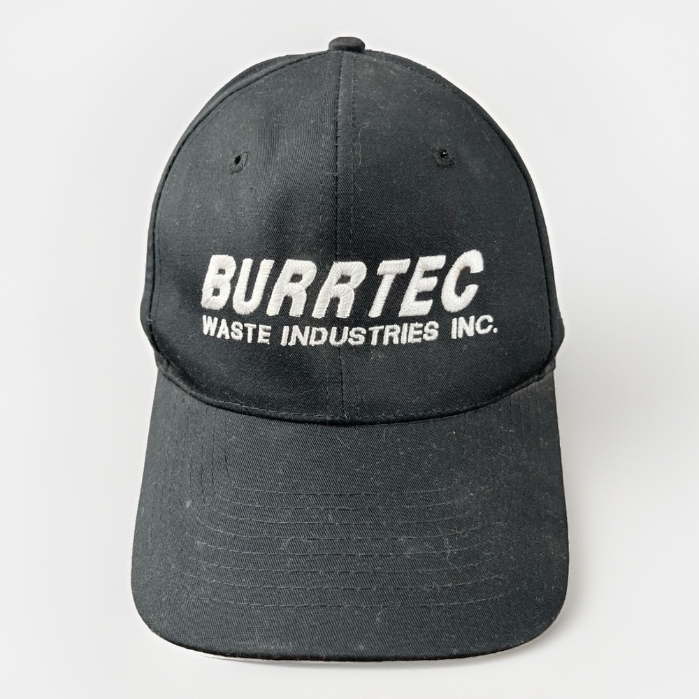 Burrtec Waste Industries Snapback Hat Black Embroidered Adjustable Cap USA